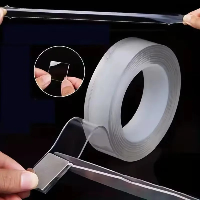 Double Sided Nano Tape – Waterproof Traceless Adhesive for Home Repair