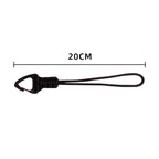 Braided Paracord Keychain – 20cm Military Nylon Lanyard for Outdoor Gear