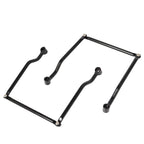 Universal Motorcycle Saddlebag Support Brackets – Side Luggage Mounts for Cruiser