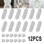 Toilet Seat Bumper Set – Non-Slip Rubber Cushion for Bathroom Fixtures