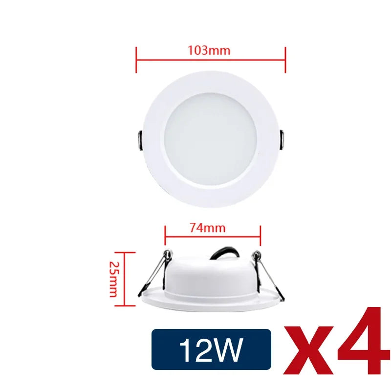 LED Recessed Downlight – Energy Efficient Spotlight for Ceiling Lighting