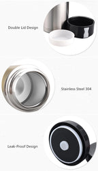 Stainless Steel Vacuum Lunch Box – 1000ML Insulated Food Container for Travel