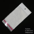 Self-Sealing Cellophane Bags – Transparent Adhesive Packaging for Gifts and Treats