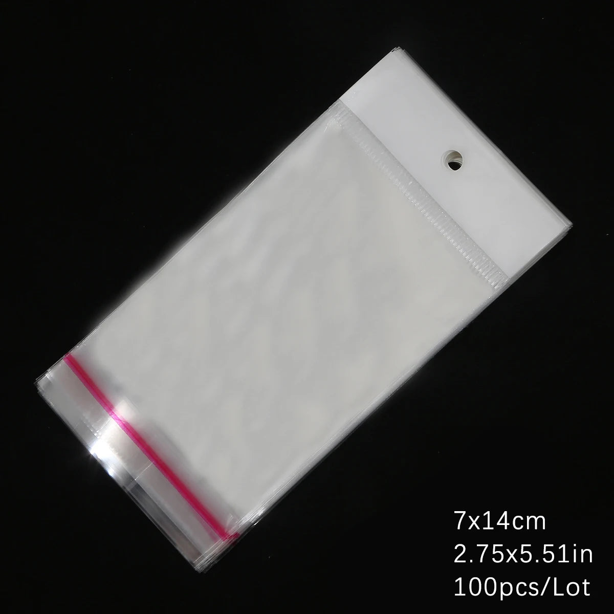 Self-Sealing Cellophane Bags – Transparent Adhesive Packaging for Gifts and Treats