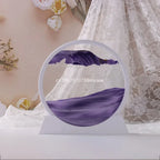 3D Moving Sand Art Frame – Dynamic Liquid Hourglass for Office Home Decor