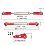 Metal Upgrade Parts – Steering and Suspension Set for RC Car