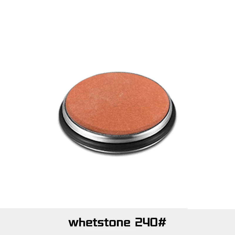 Rolling Knife Sharpener – Diamond Whetstone Kit for Straight Edge Blades