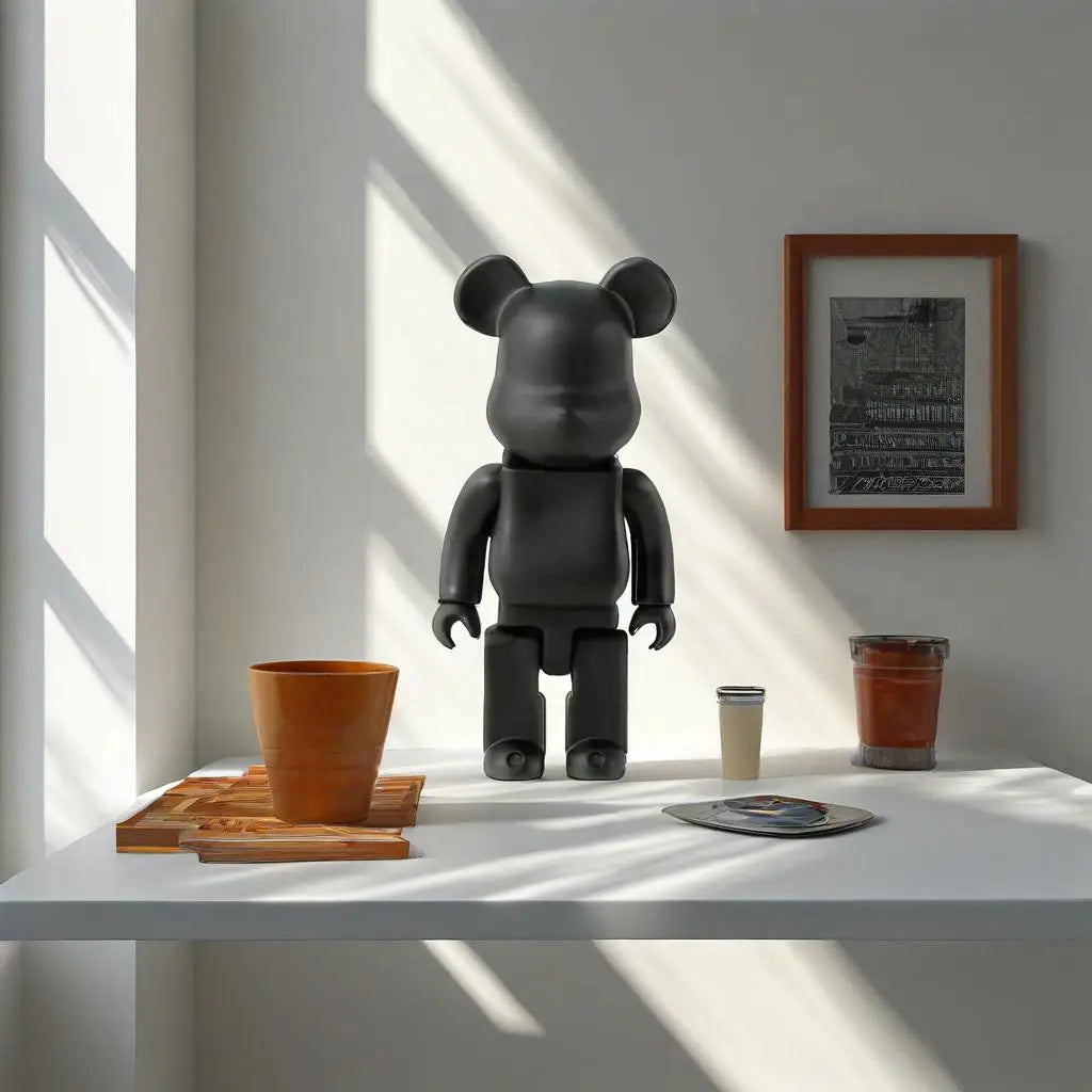DIY Paint Bear Statue – 28cm Decorative Sculpture for Kids Birthday Gift