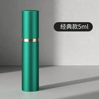 Refillable Aluminum Perfume Atomizer – Portable Spray Bottle for Travel
