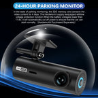 4K WiFi Dash Cam – UHD Car Video Recorder for 24H Parking Surveillance