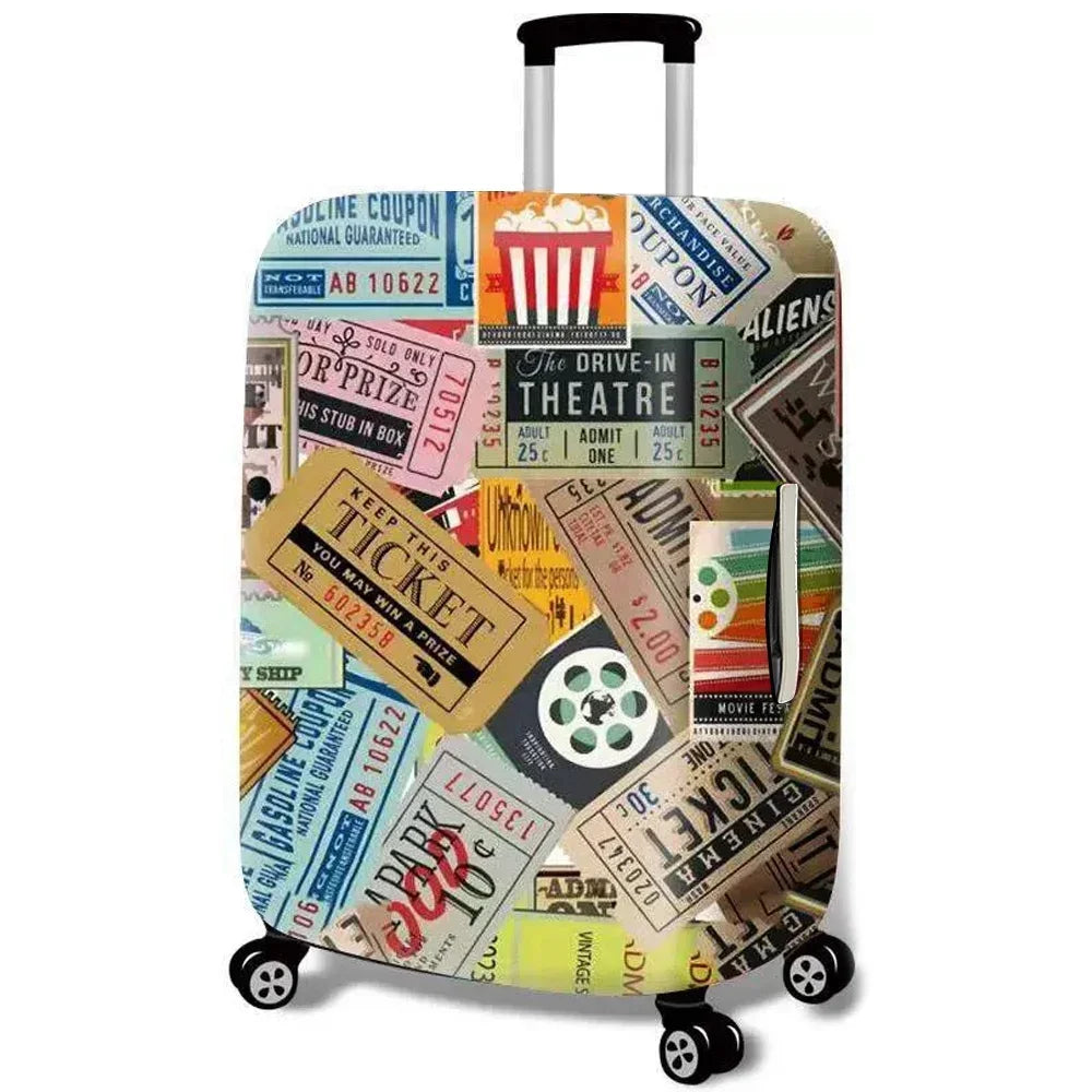 Elastic Luggage Protective Cover – Stretch Suitcase Shield for Travel 18-32 Inch