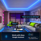 RGBIC Silicone Neon LED Strip – Music Sync Lighting for Room Decor