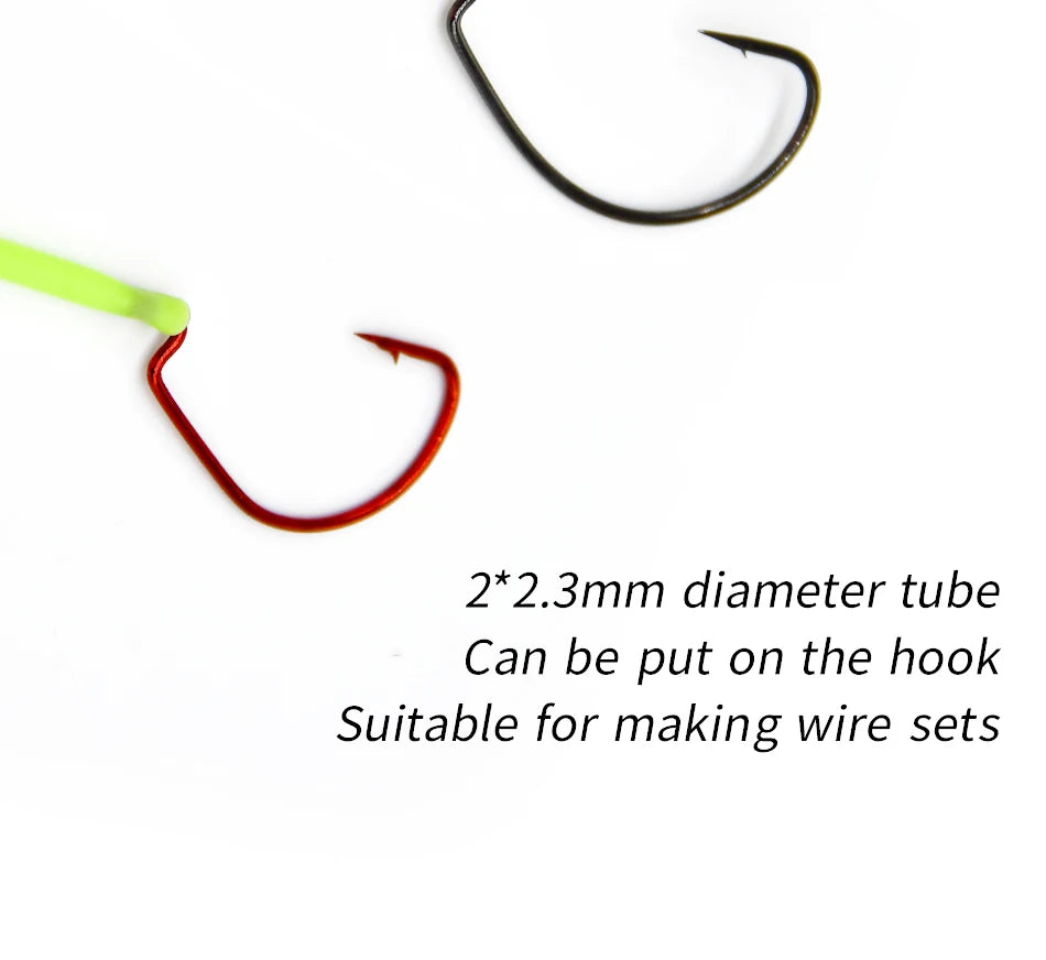 Luminous Silicone Fishing Tubing – Glow Rig Making Accessories for Anglers
