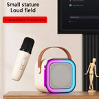 Portable Karaoke Speaker – RGB Wireless System for Kids Family Singing