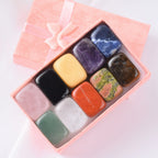 Natural Tumbled Chakra Stones – Reiki Healing Crystals for Home Decoration