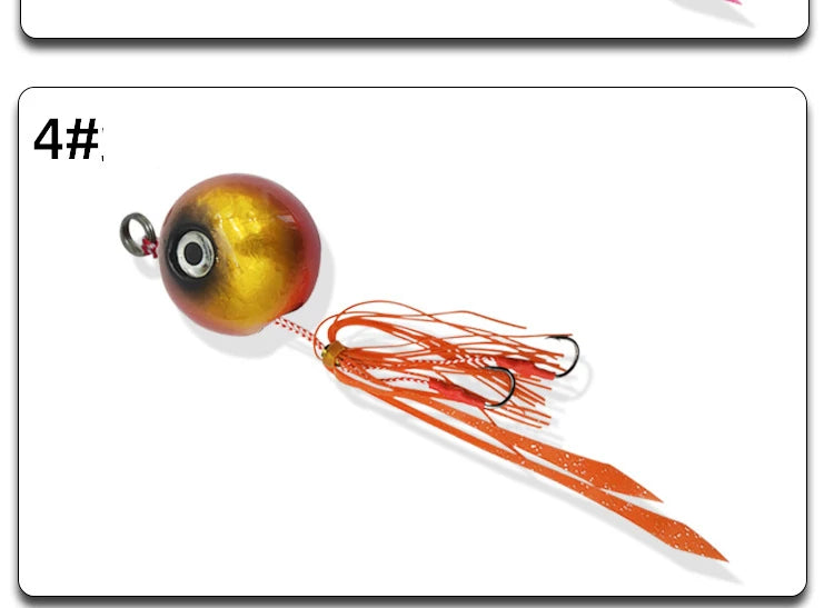Inchiku Metal Jig Lure – Lead Madai Bait for Boat Sea Fishing