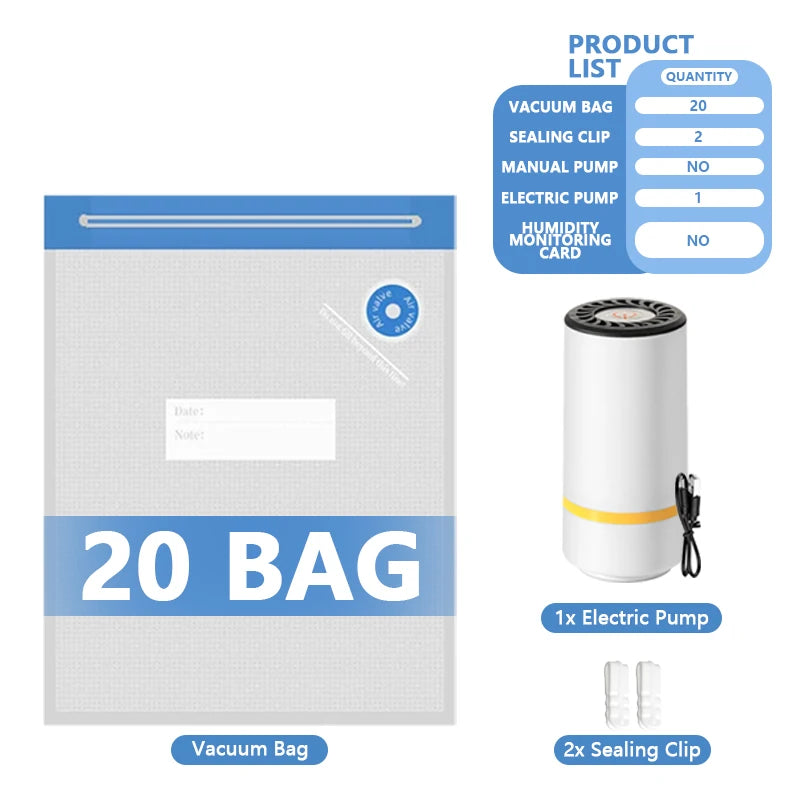 Filament Vacuum Storage Bags – Moisture-Proof Seal for 3D Printer Materials