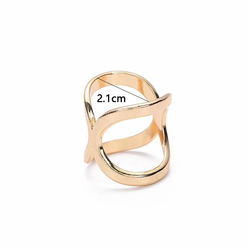 Cross Scarf Clips – Hollow Metal Buckle Brooches for Women Jewelry Accessories