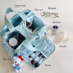 Portable Travel Makeup Bag – Large Capacity Organizer for Cosmetic Storage