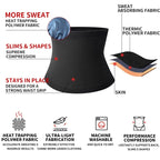 Mens Sauna Waist Trainer – Adjustable Abdomen Shaper for Fitness Slimming