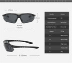 Photochromic Cycling Sunglasses – Polarized UV400 Eyewear for Outdoor Sports