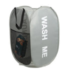 Collapsible Mesh Laundry Hamper – Breathable Pop-Up Basket for Dorm and Travel
