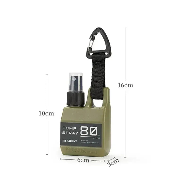 Portable Pump Perfume Atomizer – 80ml Refillable Spray for Outdoor Travel