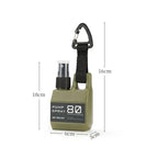Portable Pump Perfume Atomizer – 80ml Refillable Spray for Outdoor Travel