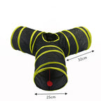 Collapsible Cat Tunnel – Interactive Pet Play Tube for Indoor Exercise