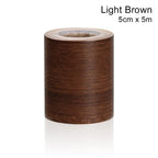 Self-Adhesive Wood Border Decal – Waterproof PVC Skirting for Home Decor