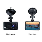 Dual Channel Dash Camera – Full HD 1080P Night Vision for Vehicle Security