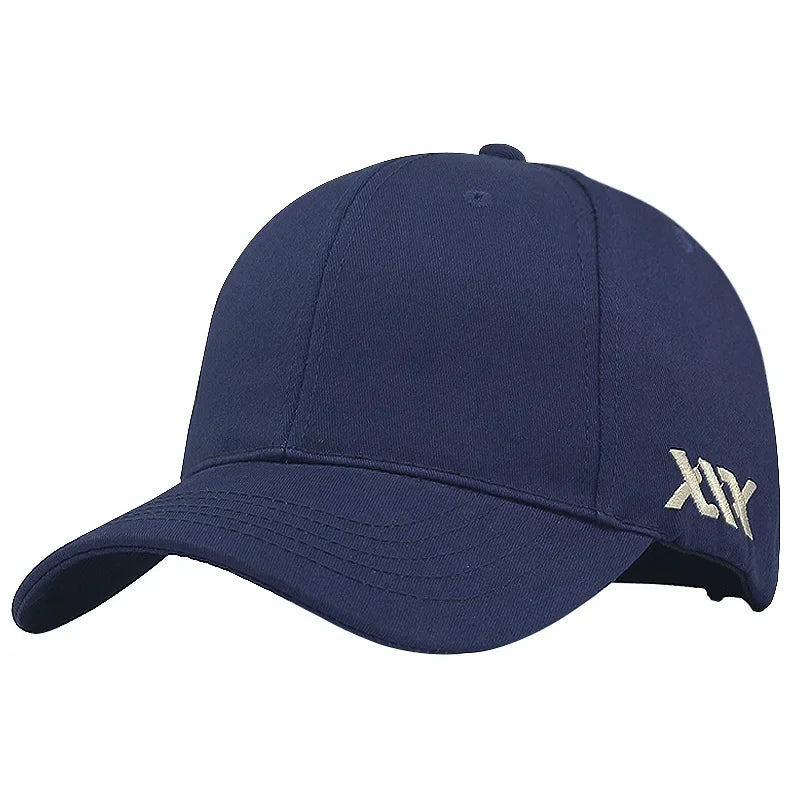 Oversized Cotton Baseball Cap – Adjustable Large Fit for Men and Women