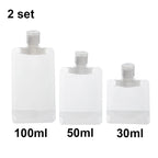 Refillable Travel Pouches – Leakproof Cosmetic Bags for Toiletries and Liquids
