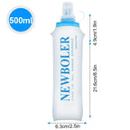 Collapsible Silicone Water Bottle – Portable Hydration for Outdoor Sports