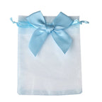 Organza Drawstring Gift Bags – Bowknot Pouches for Wedding Jewelry Packing