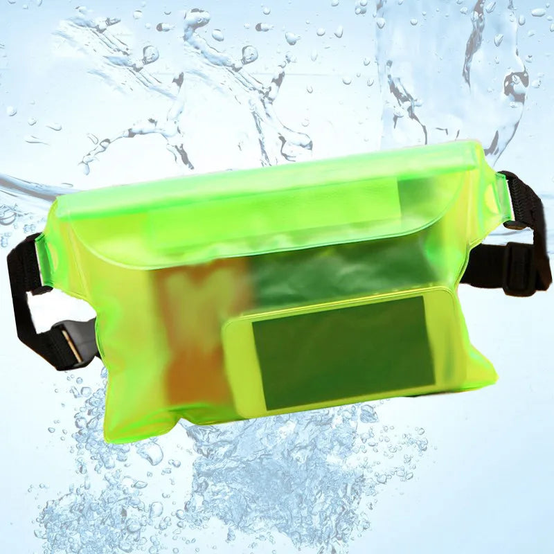 Waterproof Dry Waist Bag – Floating Pouch for Swimming Diving and Boating