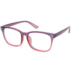 Square Blue Light Blocking Glasses – Anti-Glare Frames for Computer Gaming