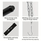 Adjustable Campfire Tripod – Stable Hanging Pot Stand for Outdoor Cooking