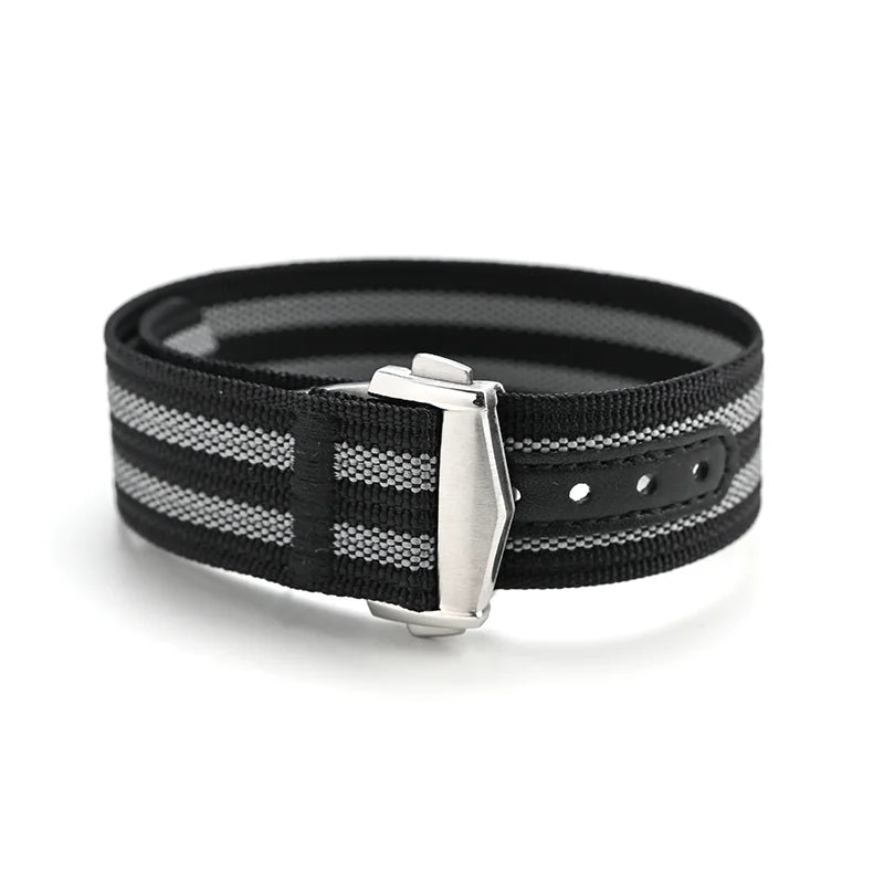 20mm Nylon Watch Strap – Durable Sport Bracelet for Swatch x Omega MoonSwatch