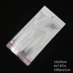 Self-Sealing Cellophane Bags – Transparent Adhesive Packaging for Gifts and Treats