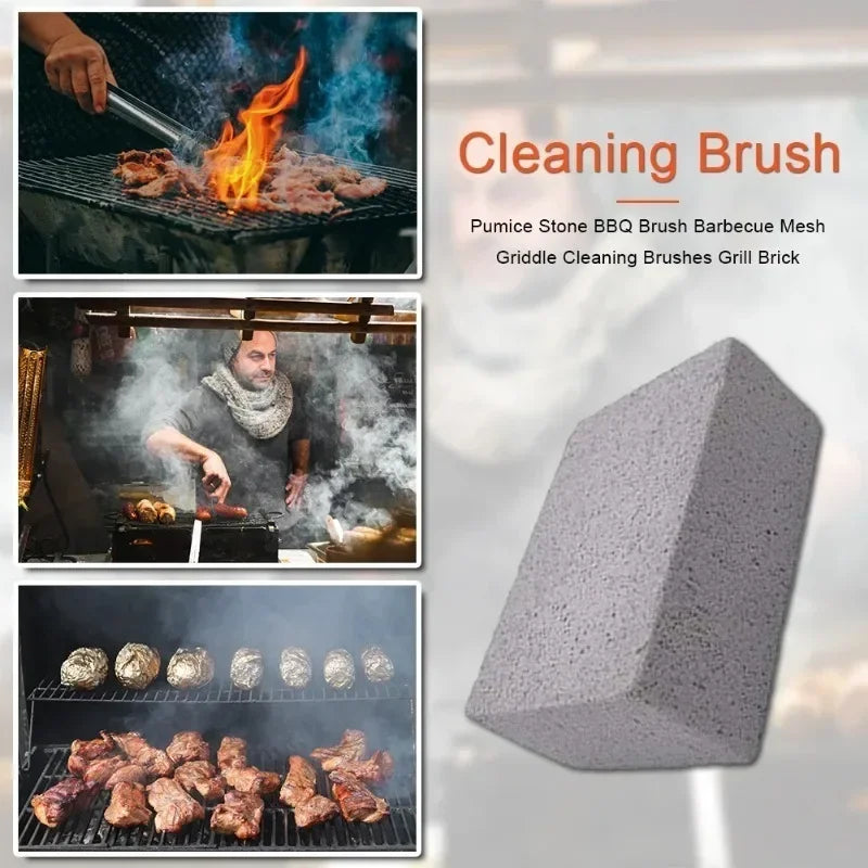 Pumice Cleaning Stone – Heavy Duty Foam Brick for Outdoor Grill Maintenance