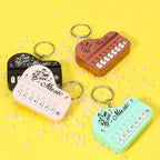 Mini Electronic Piano Keychain – Musical Cartoon Pendant for Birthday Gifts
