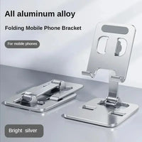 Aluminum Tablet Stand – Adjustable Folding Holder for Desktop Viewing