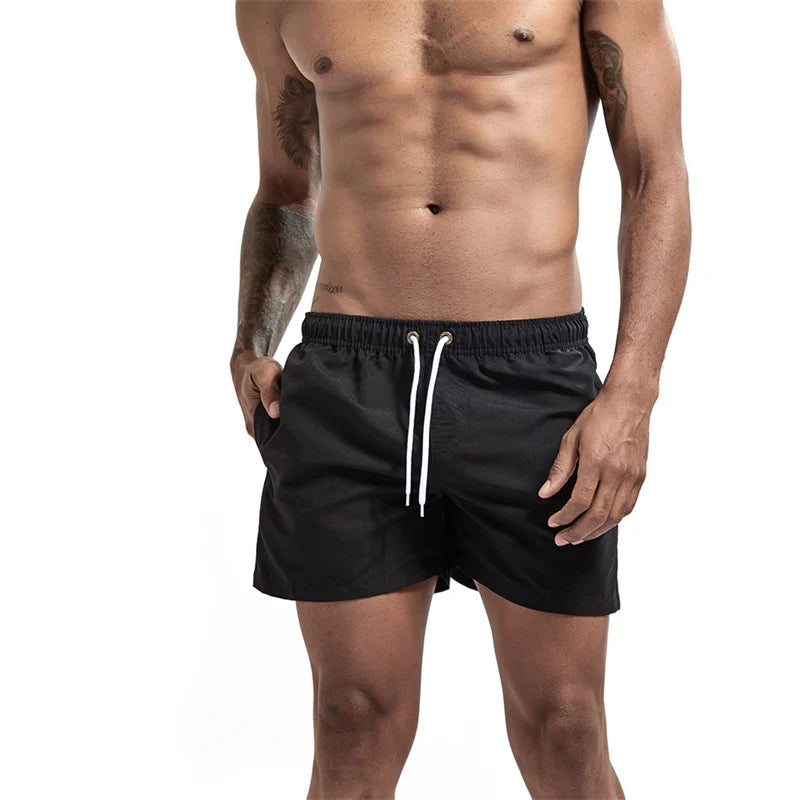 Mens Quick Dry Swim Trunks – Lightweight Beach Shorts for Summer Swimming