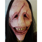 Creepy Demon Mask – Hairy Horror Prop for Halloween Cosplay Parties