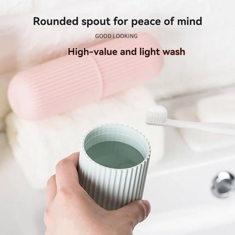 Portable Toothbrush Holder Case – Travel Storage for Camping and Hiking