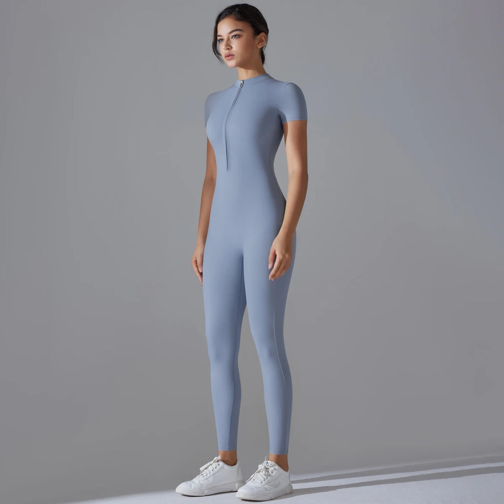 Women’s Fitness Bodysuit – Breathable Quick-Drying Fabric for Gym Workout