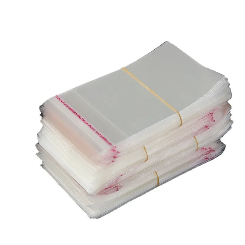 Transparent Self-Adhesive Storage Bags – Retail Packaging for Product Display