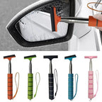 Telescopic Rearview Mirror Wiper – Retractable Glass Cleaner for Car Detailing