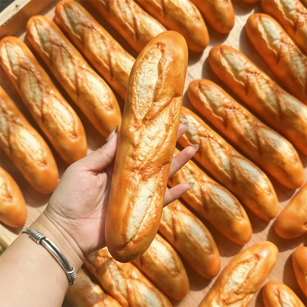 Artificial Bread Baguette – Realistic Food Prop for Bakery Shop Display